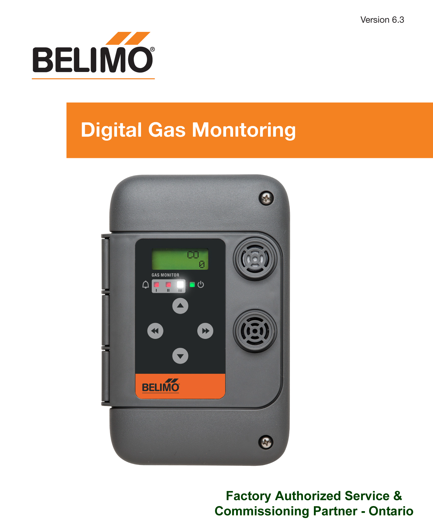 Belimo Gas Monitoring